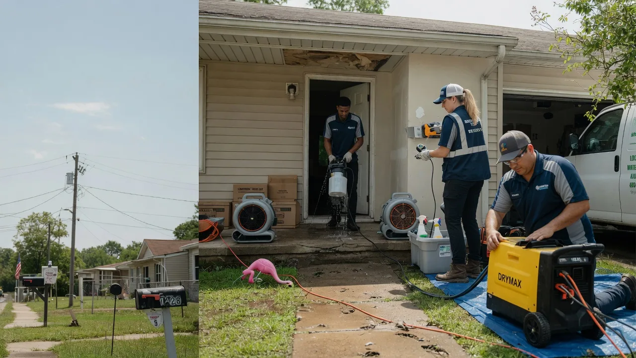 Storm Damage Water Removal in Huron, SD near me